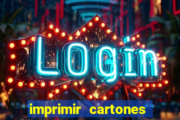 imprimir cartones de bingo